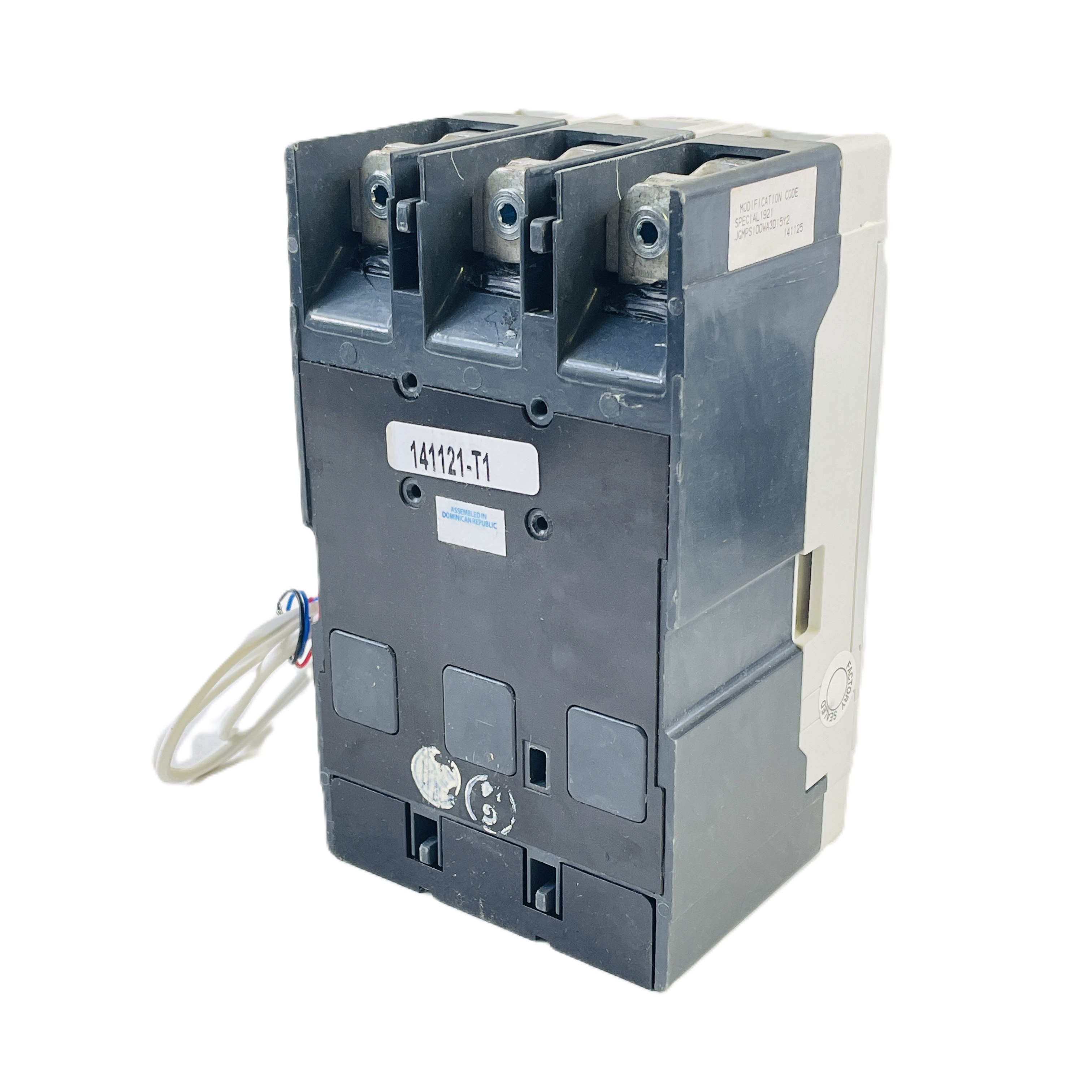 Refurbished EATON JGMPS100WA3D15Y2 MOTOR PROTECTION CIRCUIT BREAKER 3 POLE 100A 690V