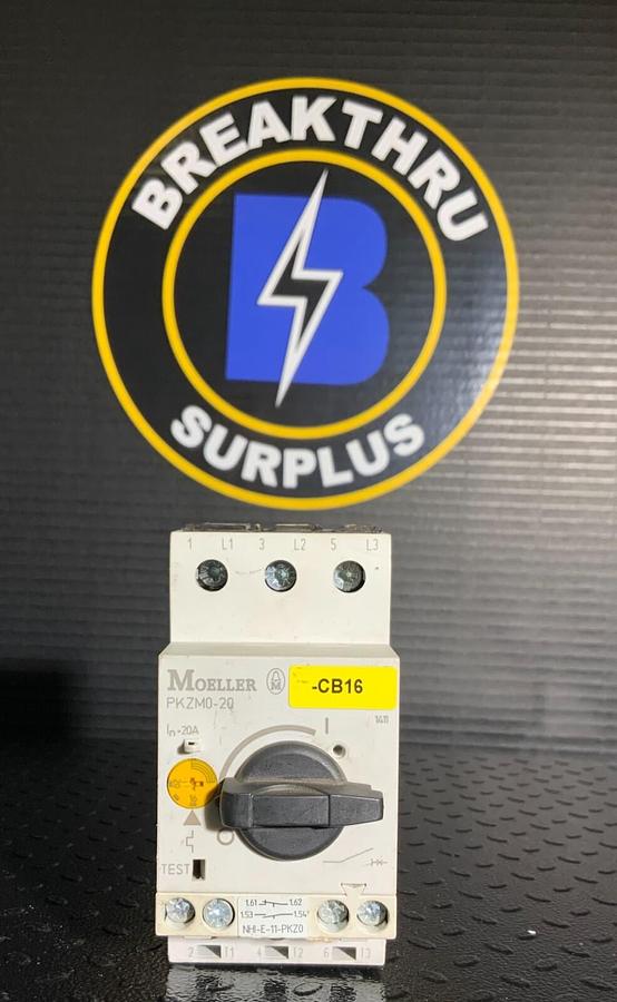 Used MOELLER PKZM0-20 ($44.99/EACH OBO)