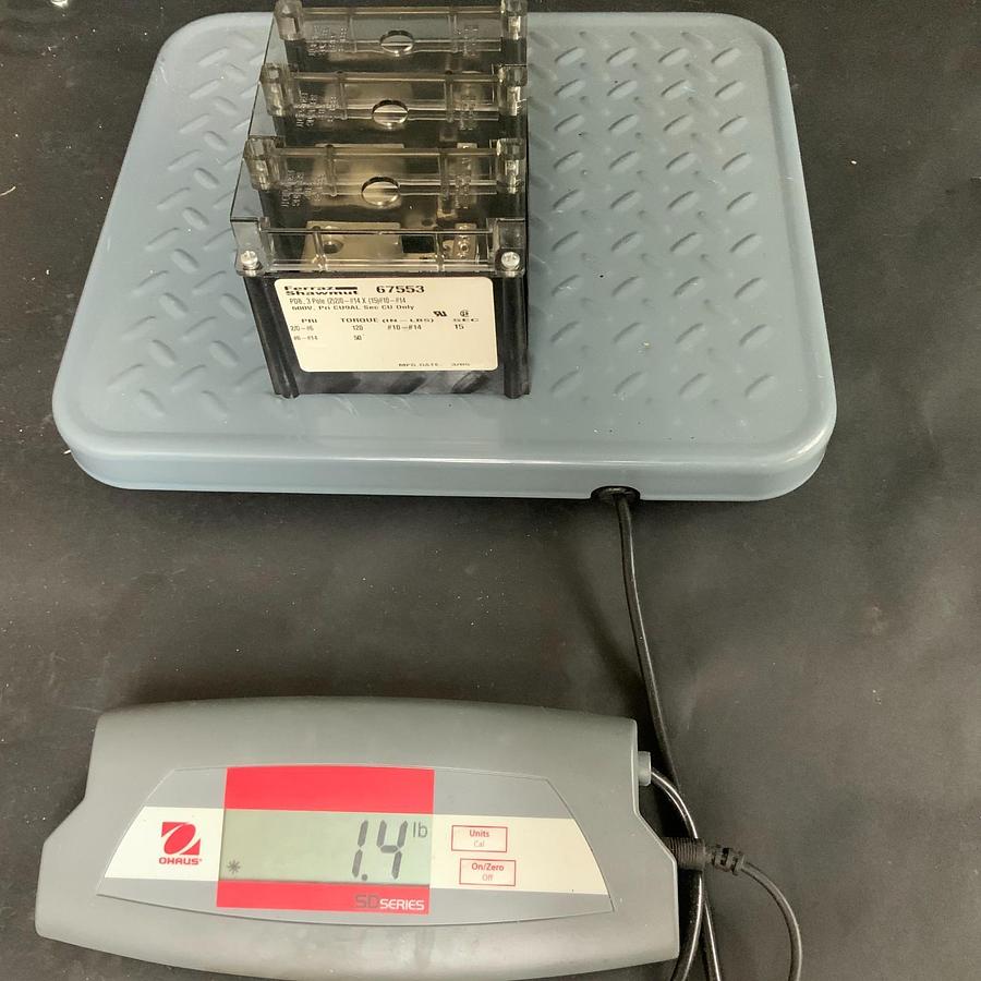 Used FERRAZ SHAWMUT 67553 POWER DIS. BLOCK ($40 OBO)