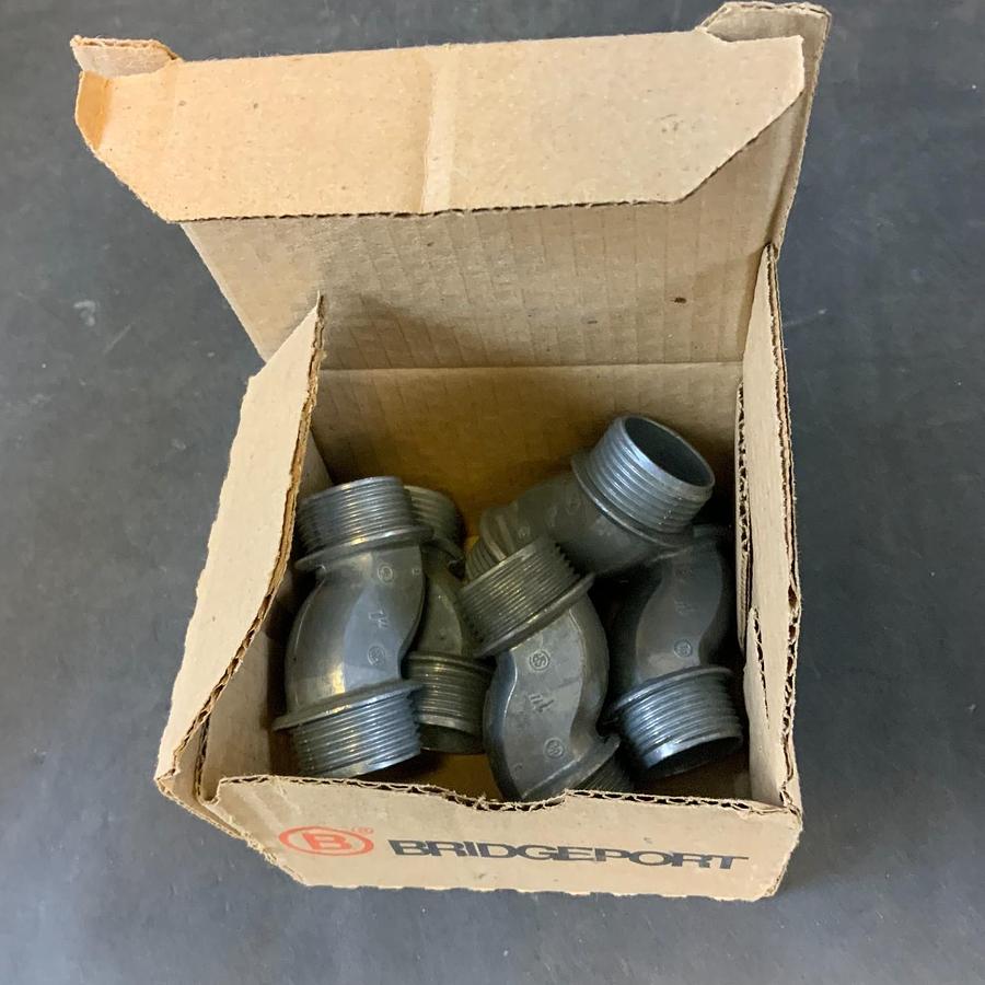 Used BRIDGEPORT 1522-DC 1” OFFSET NIPPLE - BOX OF 5 ($15 OBO)