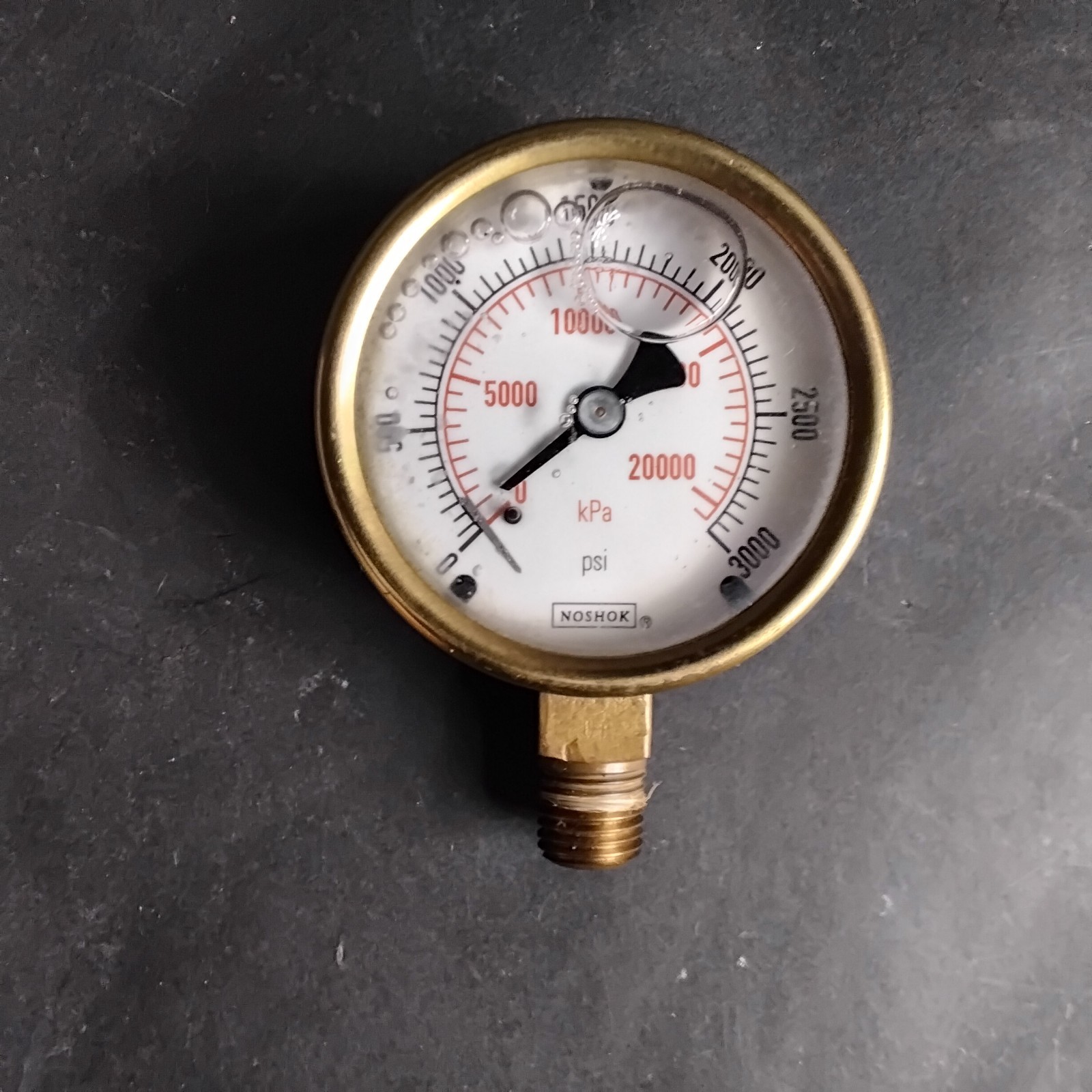 Used NOSHOK 0-3000 PSI PRESSURE GUAGE ($15 OBO)