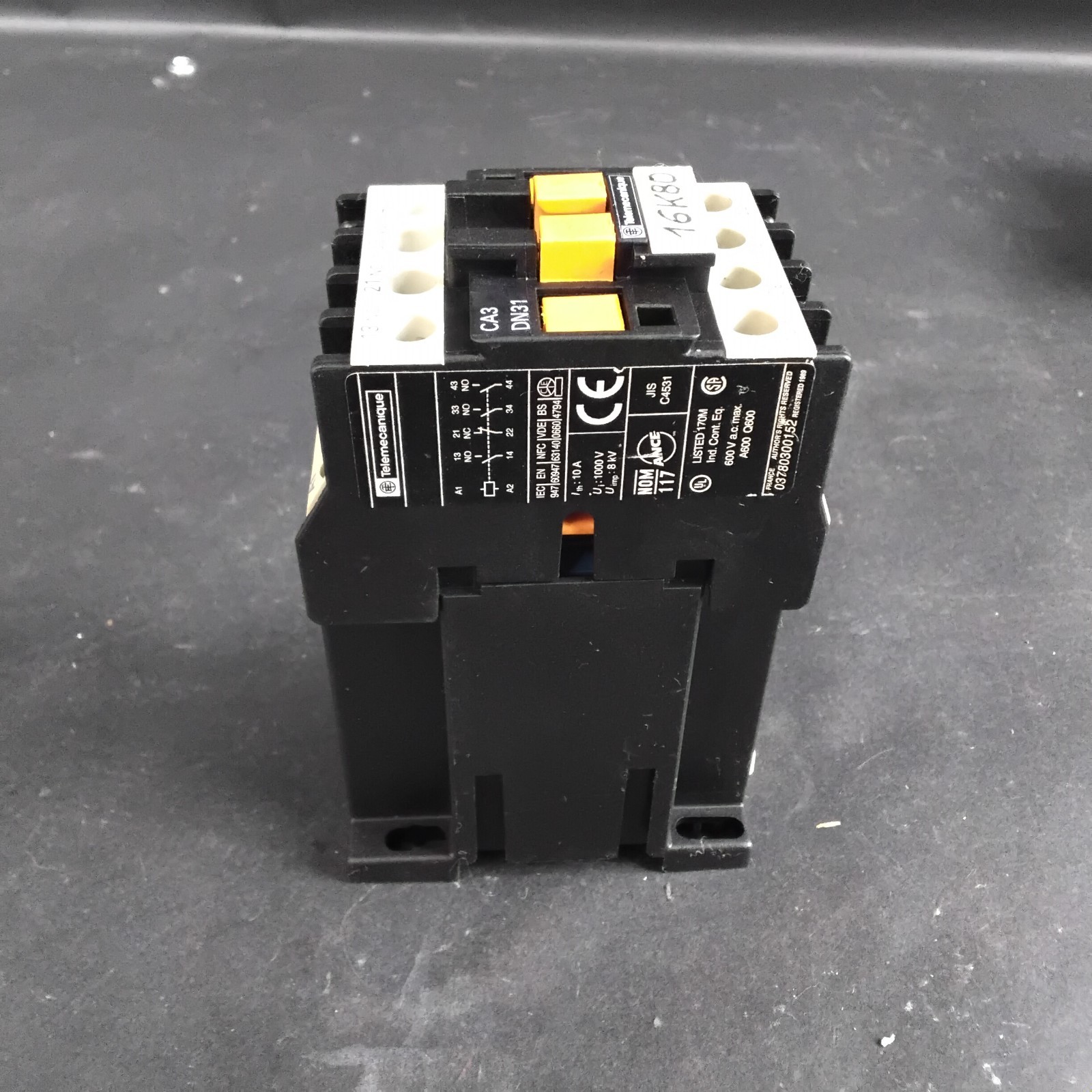 Used TELEMECANIQUE CA3-DN31 CONTROL RELAY ($11 OBO)