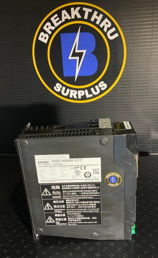 Used OMRON R88D-KN04H-ECT ($99.99/EACH OBO)