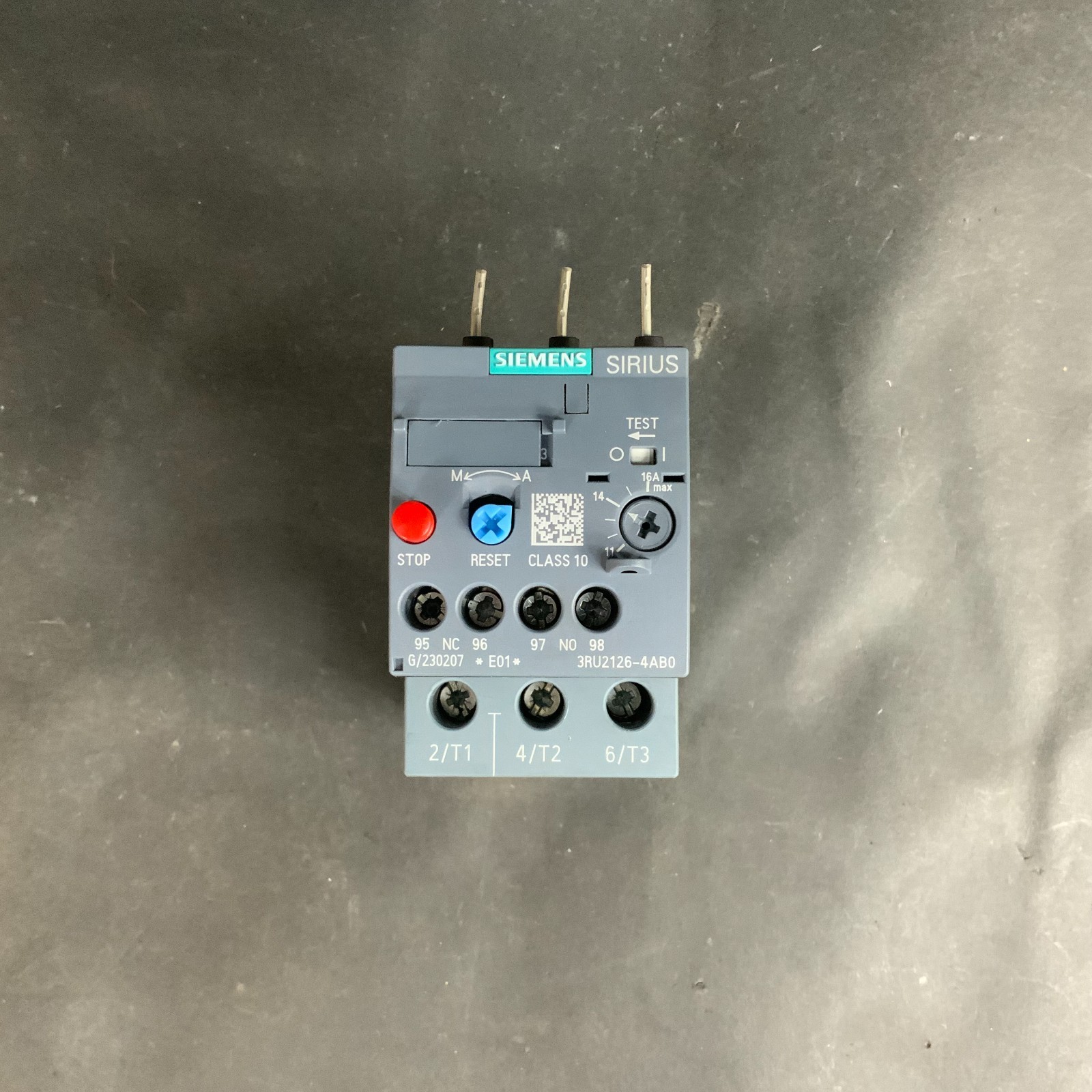 Used SIEMENS 3RU2126-4AB0 OVERLOAD RELAY ($40 OBO)