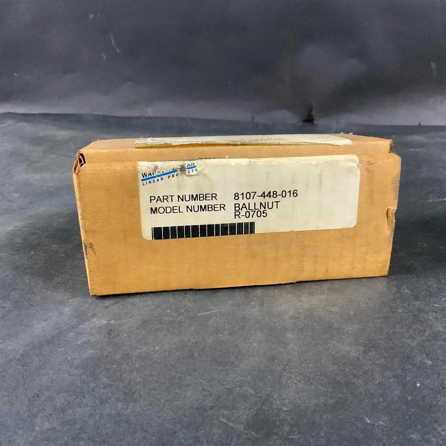 WARNER ELECTRIC R-0705 BALL NUT ($220 OBO)