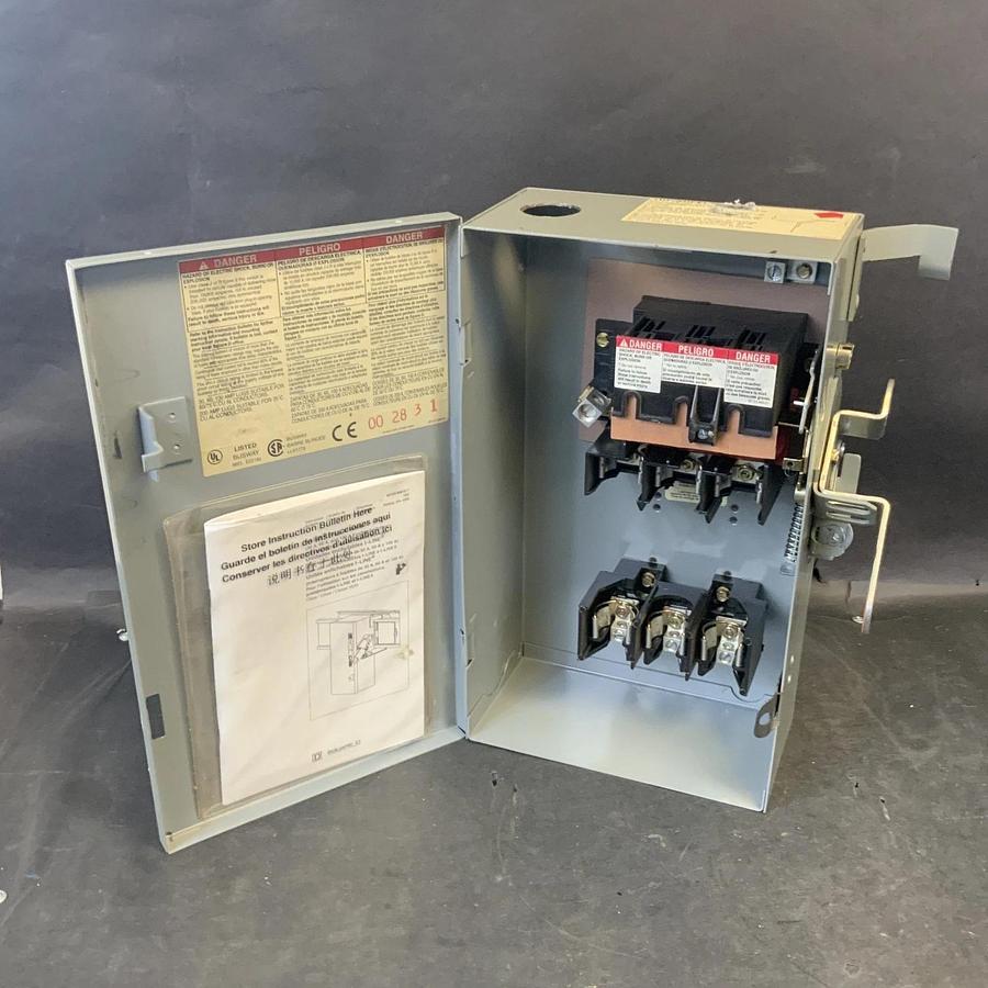 Used SQUARE D I-LINE PQ4606G FUSIBLE BUSWAY PLUG-IN UNIT ($350 OBO)