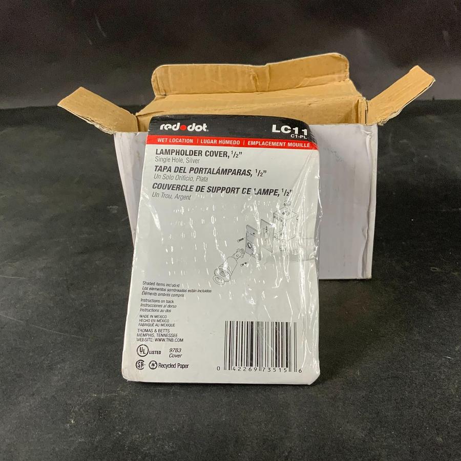 RED DOT LC11 1/2” LAMPHOLDER COVER ($6 OBO)