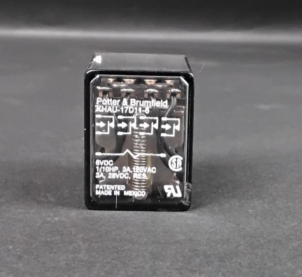 Used POTTER & BRUMFIELD KJAU-17D11-6 RELAY($10 OBO)