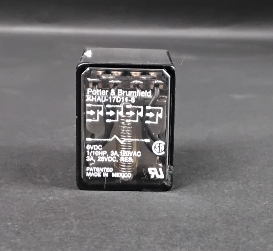 Used POTTER & BRUMFIELD KJAU-17D11-6 RELAY($10 OBO)