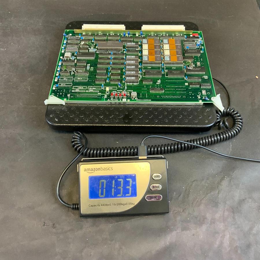 Used MITSUBISHI FX715A BN624A569G52 Y7332-064 PC BOARD ($50 OBO)