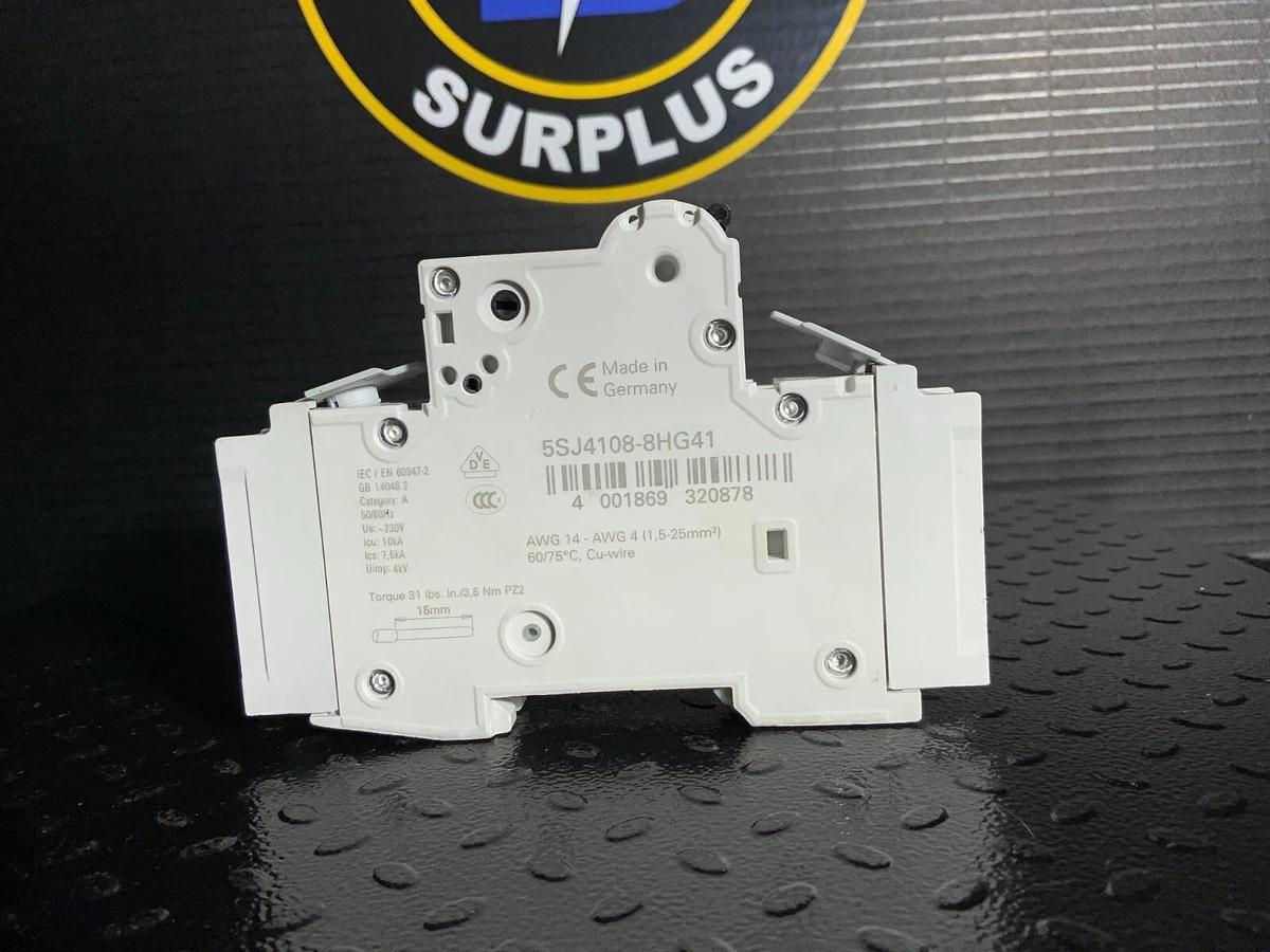 Used SIEMENS 5SJ4108-8HG41 ($49.99/EACH OBO)