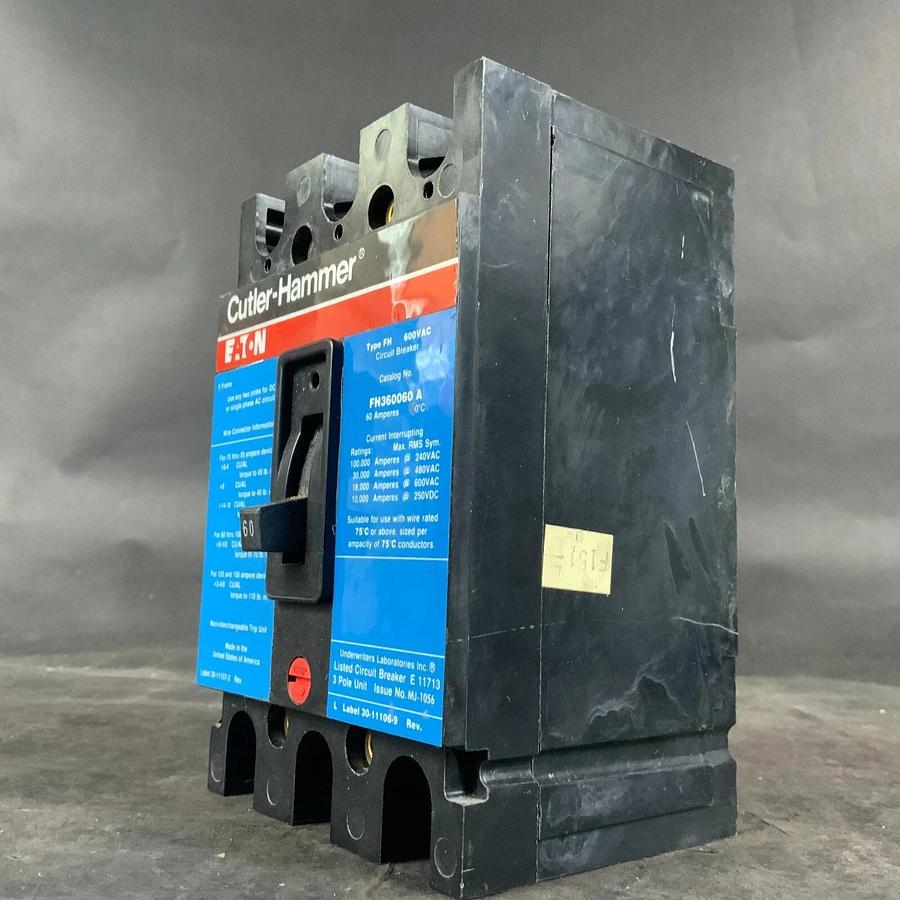 Used CUTLER HAMMER FH36006A CIRCUIT BREAKER ($125 OBO)
