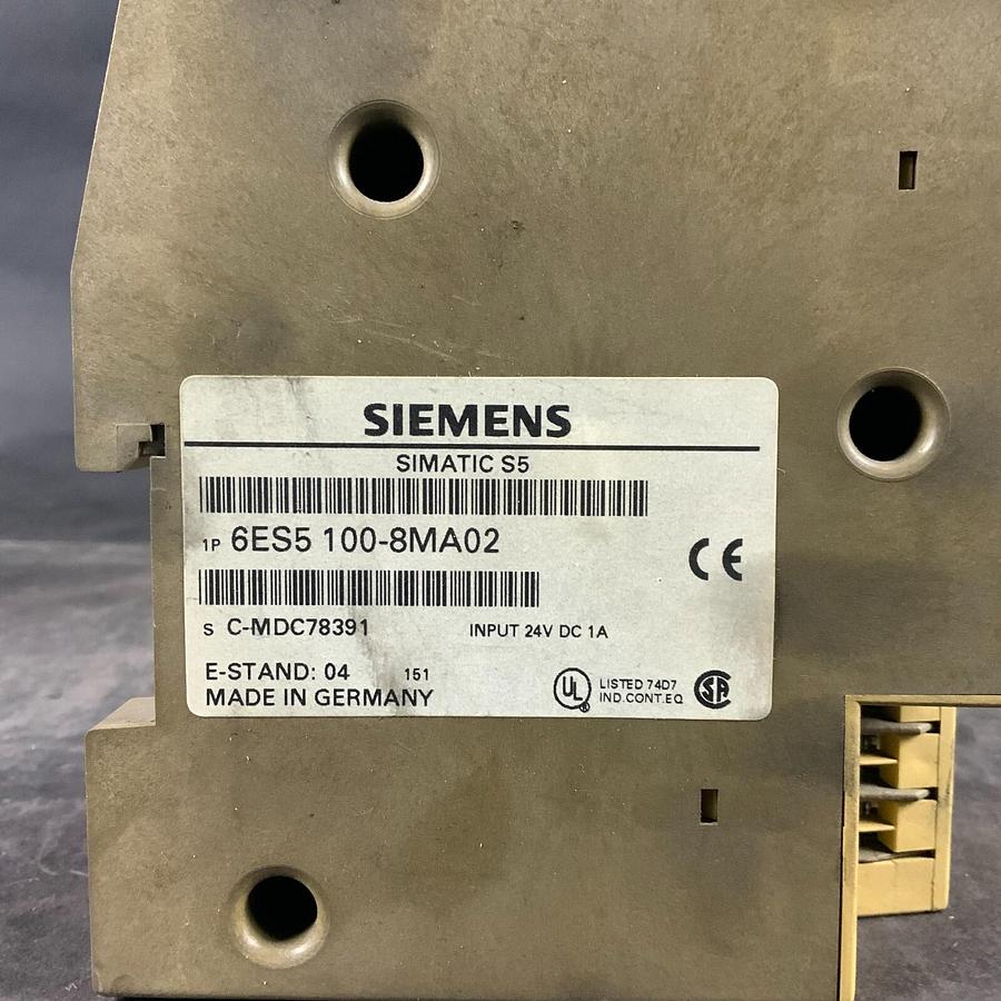 Used SIEMENS SIMATIC S5-100U ($100 OBO)