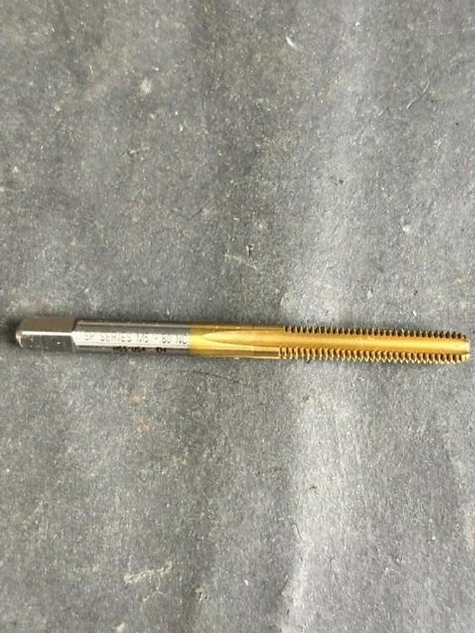 Used NORSEMAN #37783 5.0_80 HSS STRAIGHT FLUTE HAND TAP 6PCS