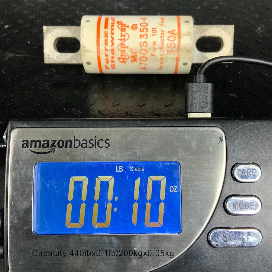 Used FERRAZ SHAWMUT AMPTRAP A70QS350-4 FUSE ($40 OBO)