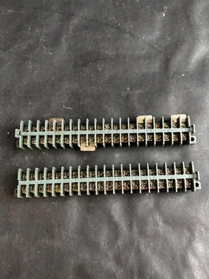 Used MITSUBISHI TE-K2 20-PIN TERMINAL BLOCKS ($15/EACH OBO)
