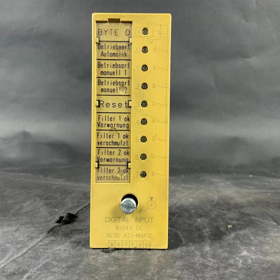 Used SIEMENS 6ES5421-8MA12 SIMATIC S5 INPUT MODULE ($15 OBO)