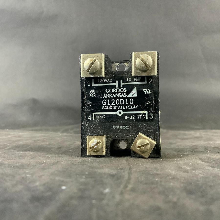 Used GORDOS ARKANSAS G120D10 SOLID STATE RELAY ($15 OBO)