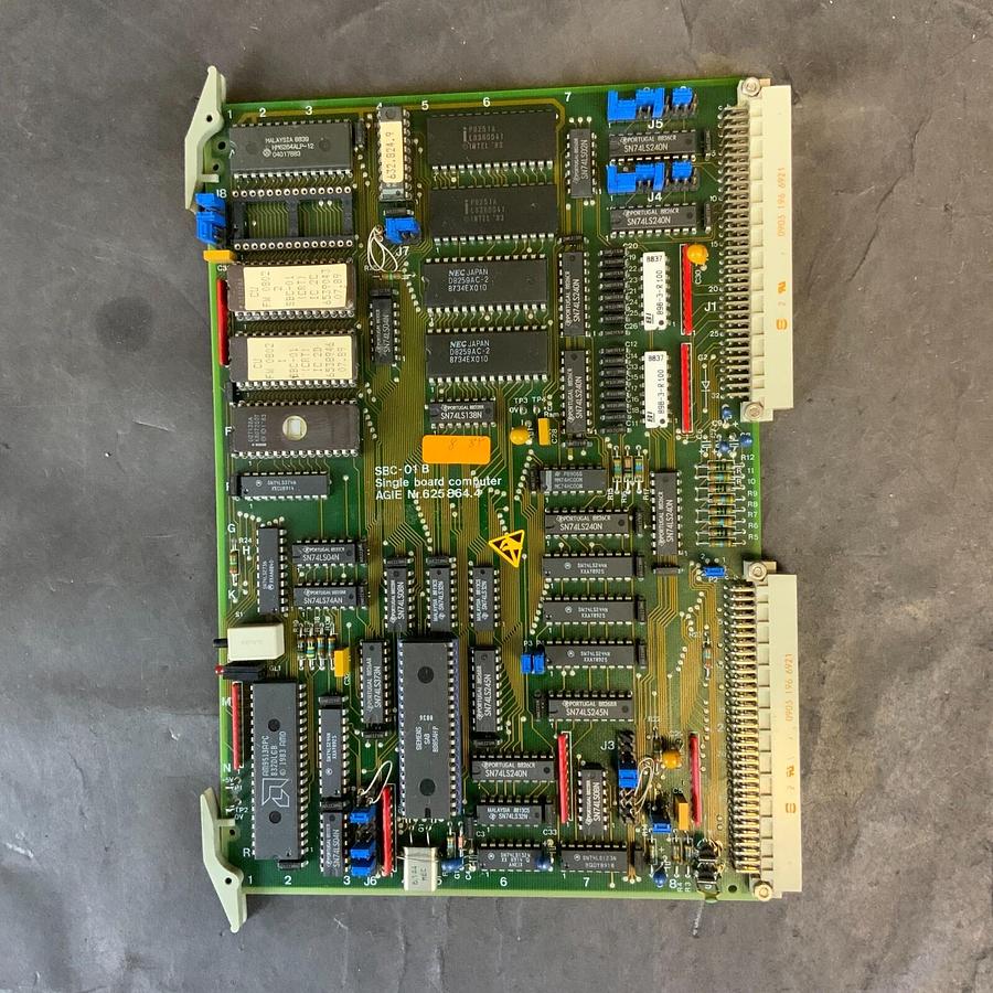 Used AGIE 654.134.6 625864.4 SBC-01B SINGLE BOARD COMPUTER ($100 OBO)
