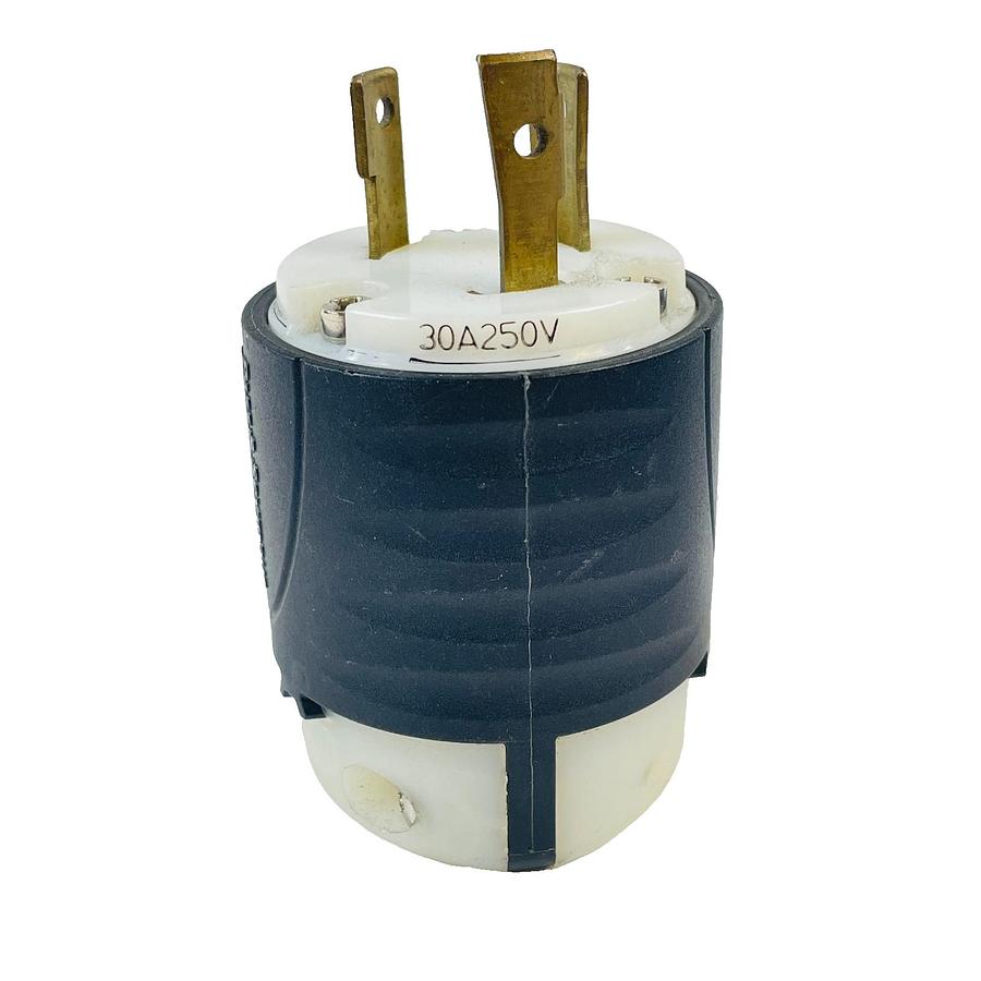 Used PASS SEYMOUR L630P TWIST LOCK MALE PLUG 30A 250V REFURBISHED EXCELLENT