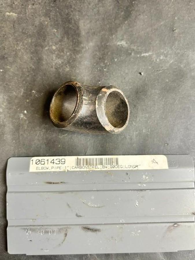 WELDBEND 1" STD 90-DEGREE BLACK ELBOW PIPE