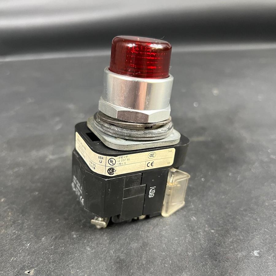 Used ALLEN BRADLEY 800T-PTH16R RED PUSH BUTTON ($20 OBO)
