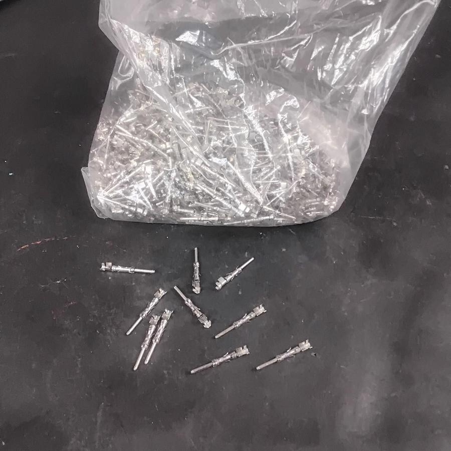 Used BOX OF AMP 66361-2 ELECTRICAL PIN CONTACTS ($10 OBO)