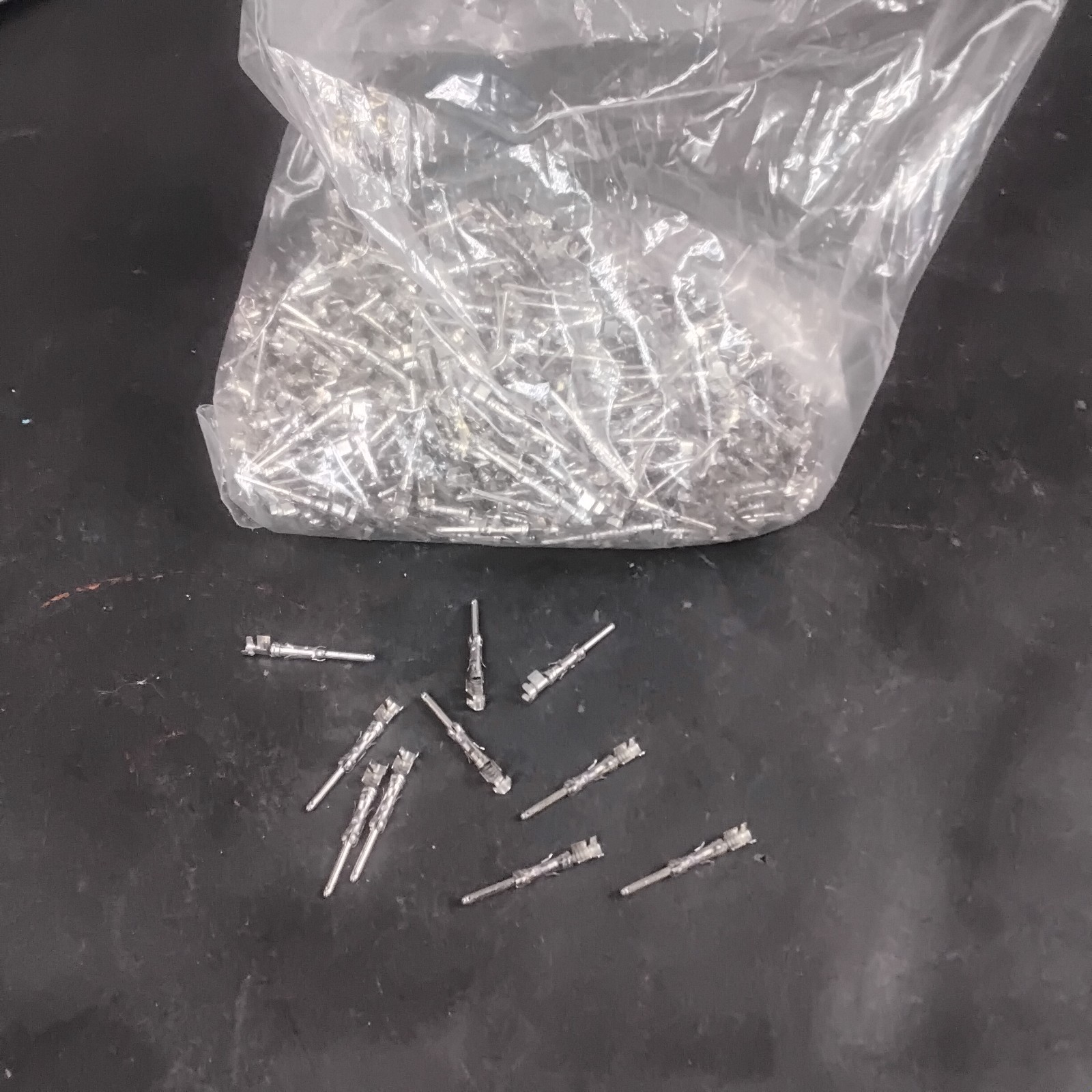 Used BOX OF AMP 66361-2 ELECTRICAL PIN CONTACTS ($10 OBO)