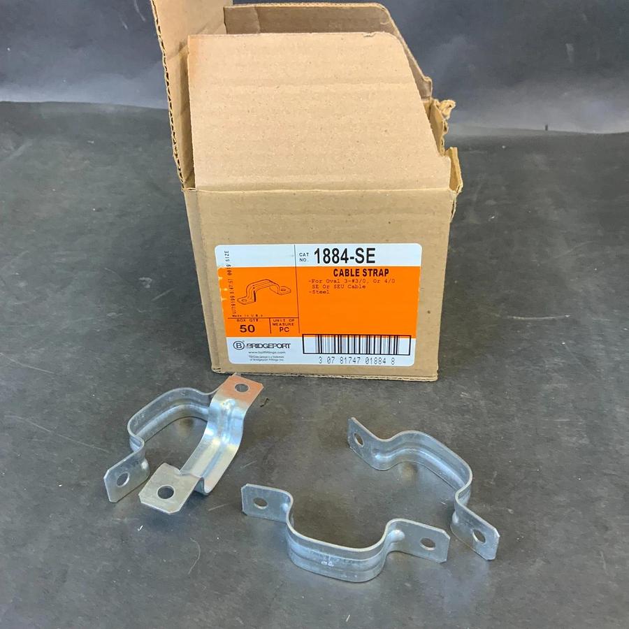 BRIDGEPORT 1884-SE CABLE STRAP - BOX OF 50 ($45 OBO)