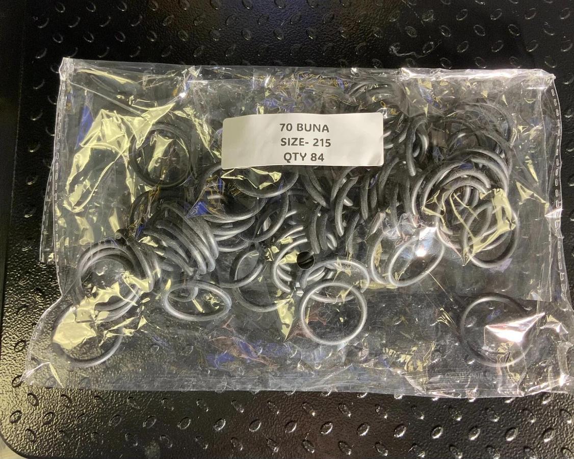 O-RINGS 215 N701 BUNA (NBR) ($4.99BAG/OBO