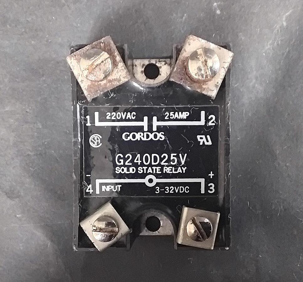Used GORDOS G240D25V SOLID STATE RELAY($16 OBO)