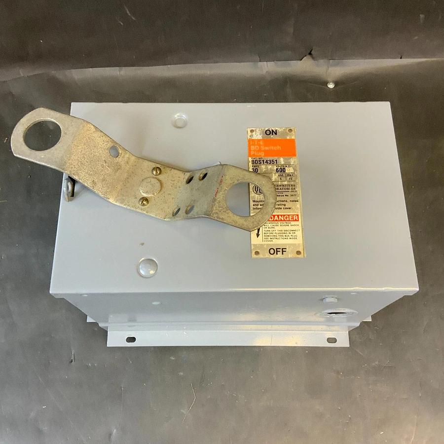 Used SIEMENS/ITE BOS14351 FUSIBLE VACU-BREAK SWITCH PLUG ($200 OBO)