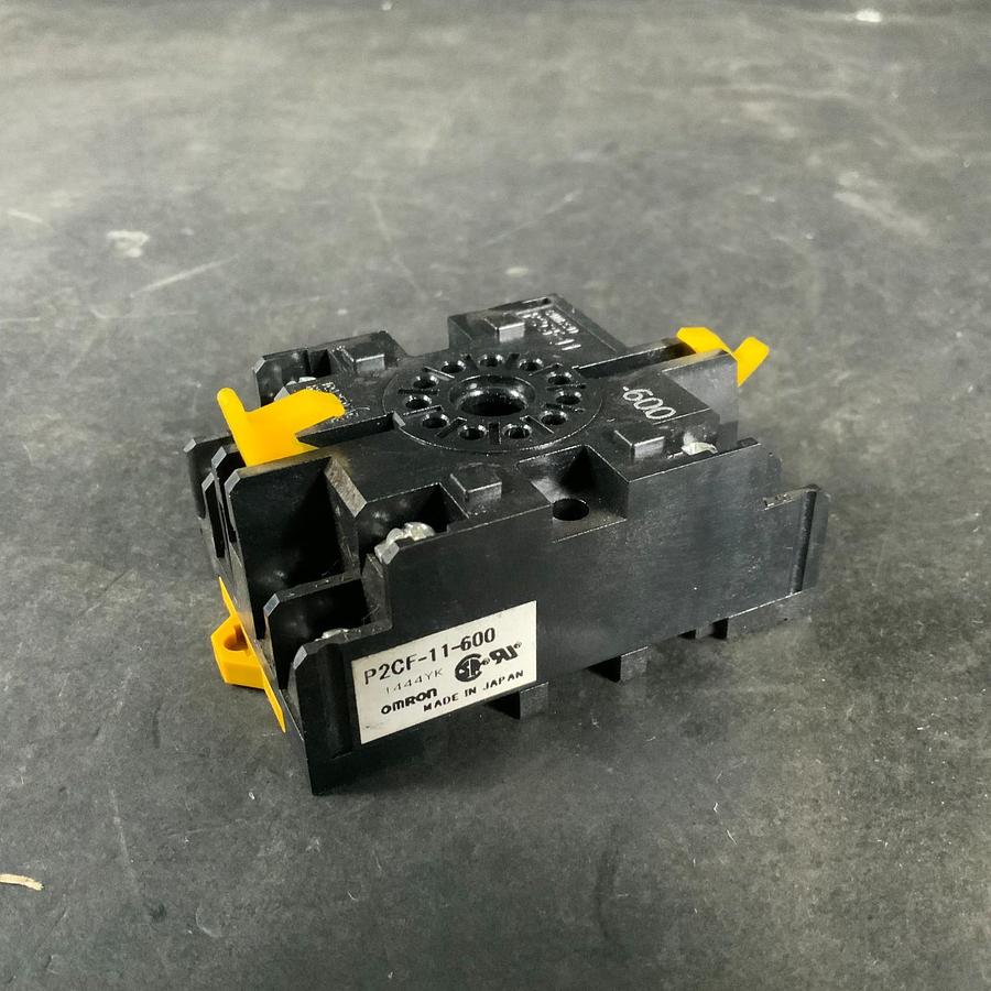 Used OMRON P2CF-11-600 RELAY SOCKET BASE ($8 OBO)