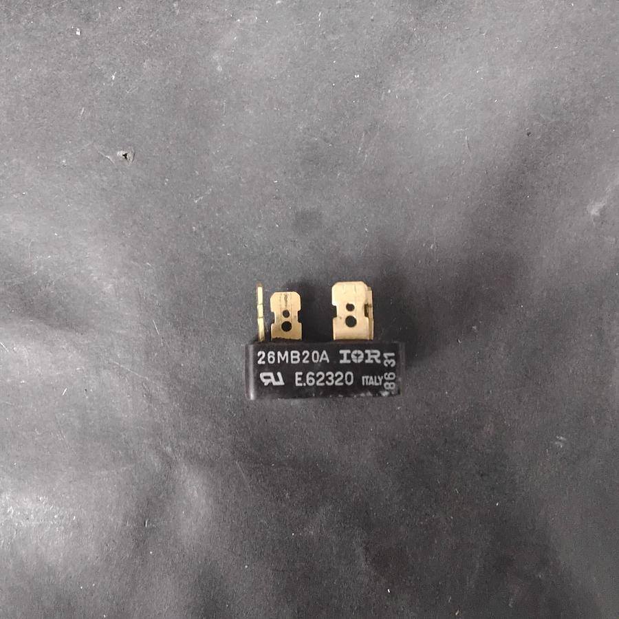 Used INTERNATIONAL RECTIFIER 26MB20A BRIDGE RECTIFIER - GROUP OF 3 ($10 OBO)