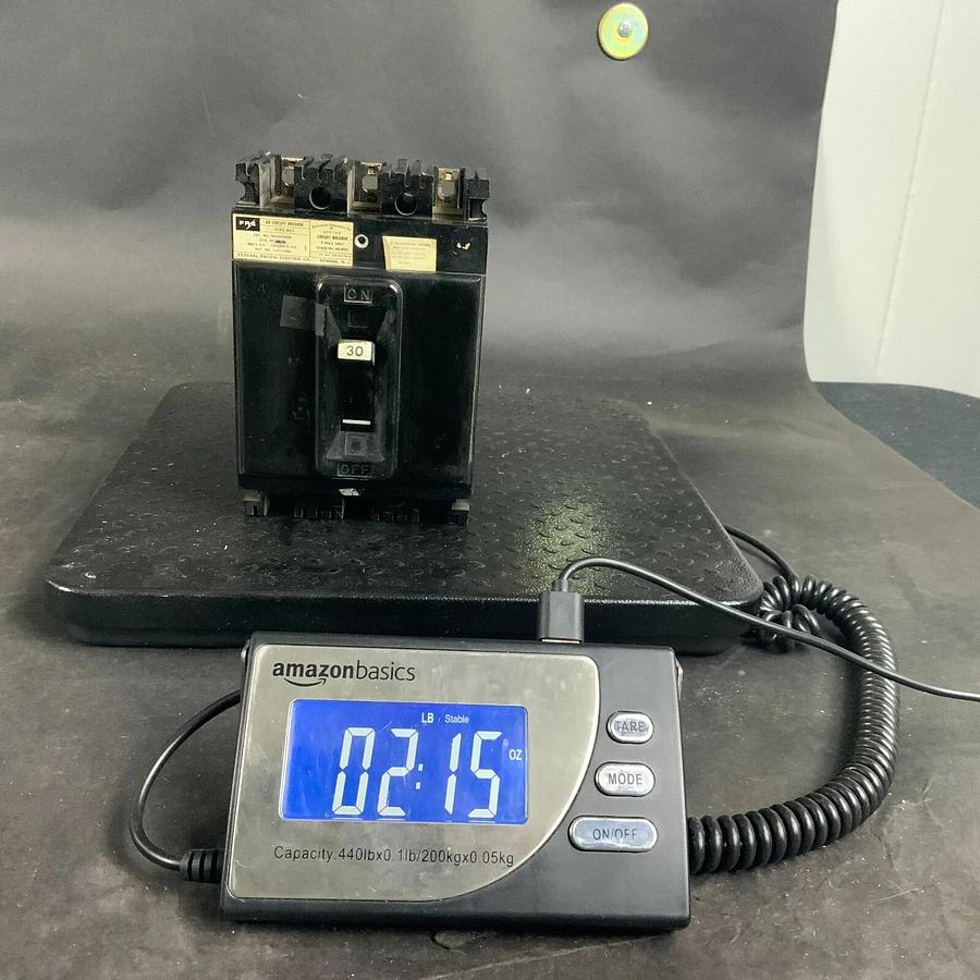 Used FEDERAL PACIFIC ELECTRIC NEF431030 CIRCUIT BREAKER ($85 OBO)