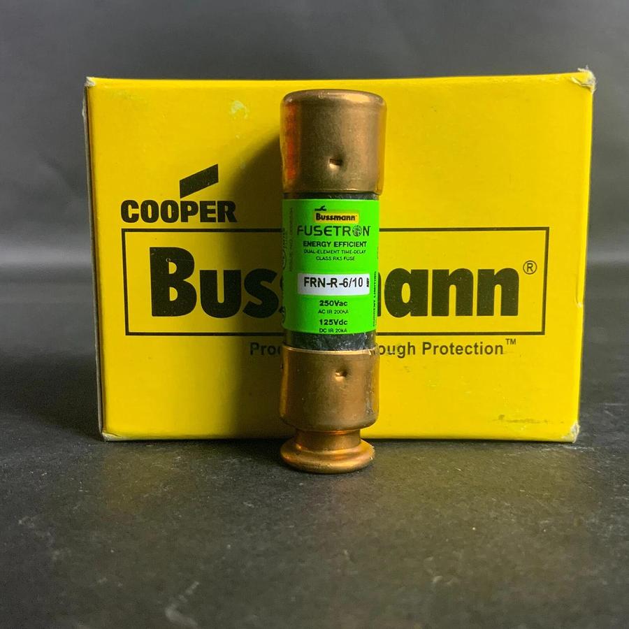 SET OF 10 - BUSSMANN FRN-R-6/10 FUSES ($50 OBO) - NEW IN BOX