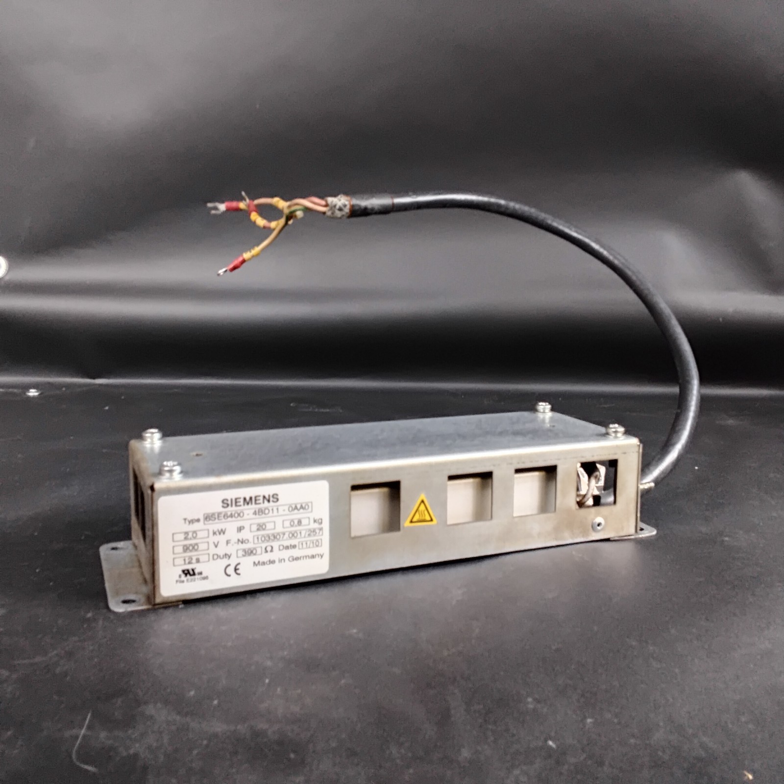 Used SIEMENS 6SE6400-4BD11-0AA0 BRAKING RESISTOR ($220 OBO)