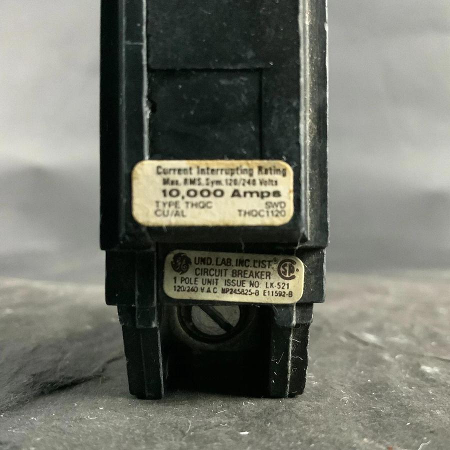 Used GENERAL ELECTRIC THQC1120 CIRCUIT BREAKER ($20 OBO)
