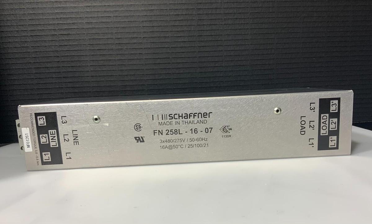 Used SCHAFFNER FN258L-16-07