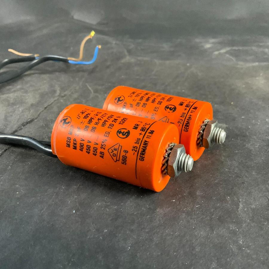 Used DVE MSB MKP 2/385 CAPACITOR - SET OF 2 ($50 OBO)