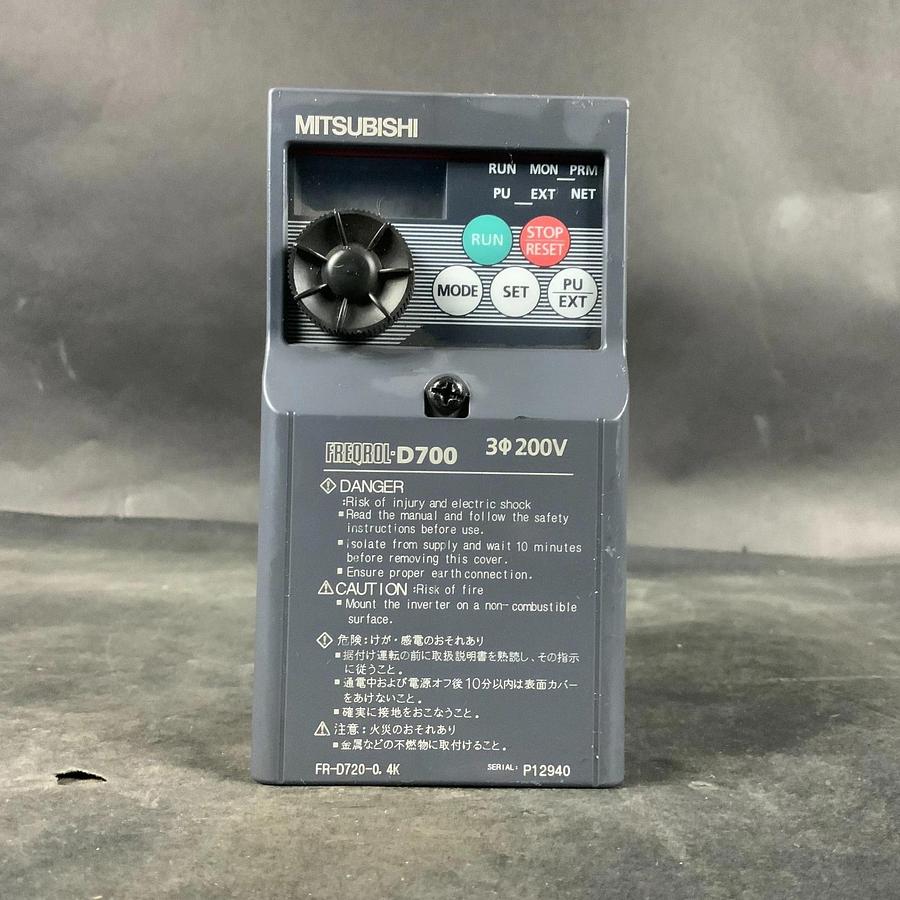 Used MITSUBISHI FR-D720-0.4K INVERTER ($130 OBO)