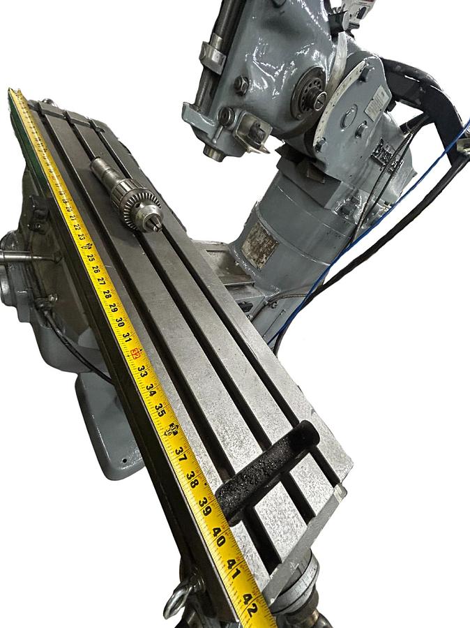 Used Bridgeport Vertical Mill - J245-8 86 - 9"x42" Table