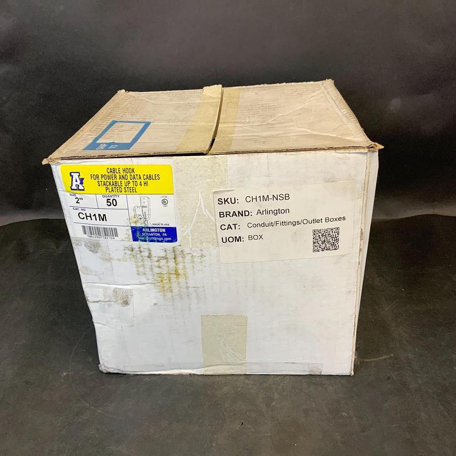 Used ARLINGTON FITTING CH1M 2” CABLE HOOK - BOX OF 50 ($100 OBO)