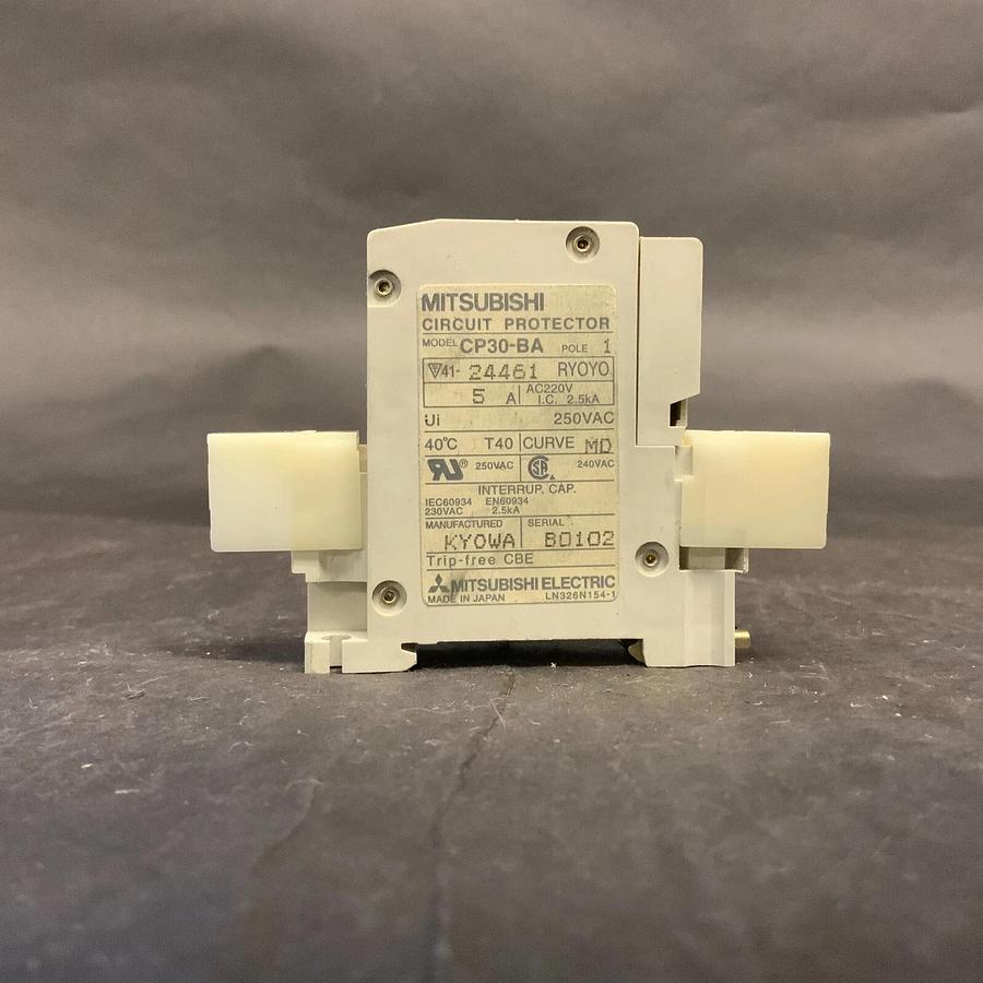 Used MITSUBISHI CP30-BA 1P-5A CIRCUIT PROTECTOR ($7 OBO)