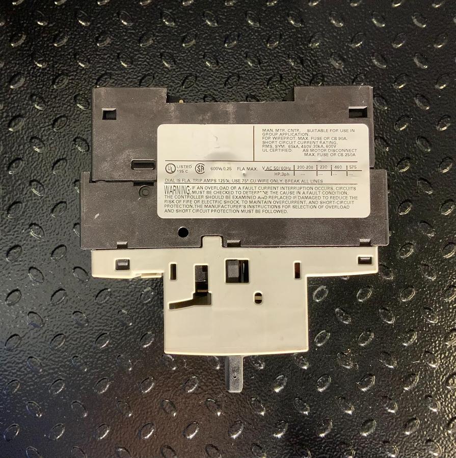 Used SIEMENS 3RV1421-0CA10 ($69.99/EACH OBO)