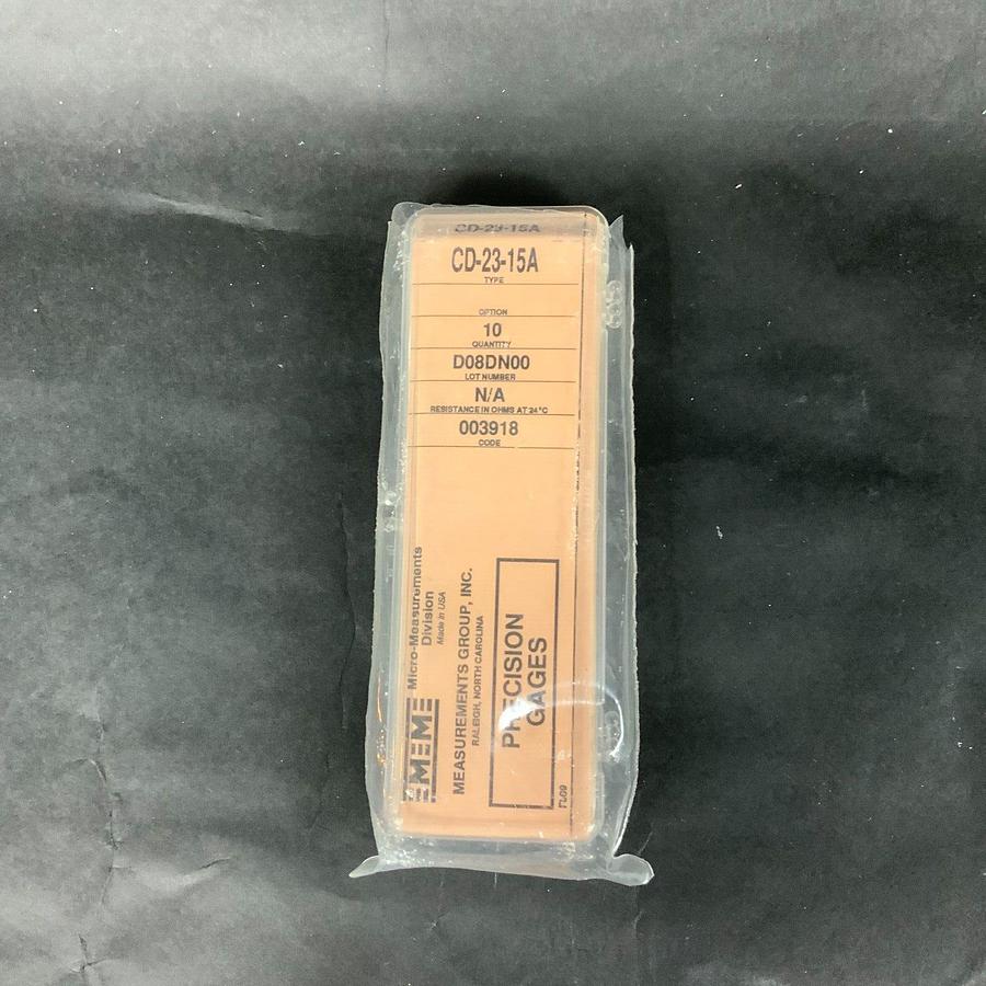 Used MICRO-MEASUREMENTS CD-23-15A PRECISION STRAIN GAUGE - LOT OF 9 ($22 OBO)