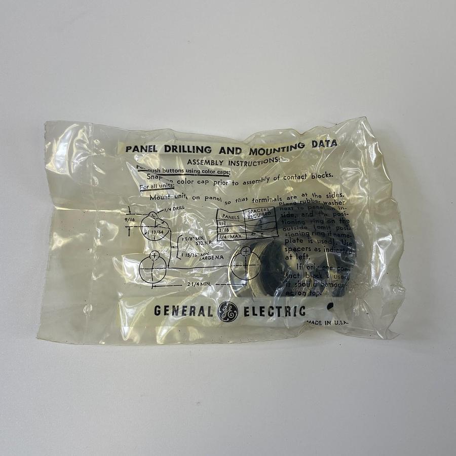 GENERAL ELECTRIC PANEL DRILLING AND MOUNTING DATA INDUSTRIAL ELECTRICAL OEM