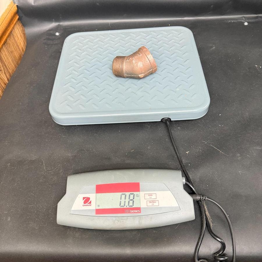Used JP WARD 45-DEGREE ELBOW PIPE
