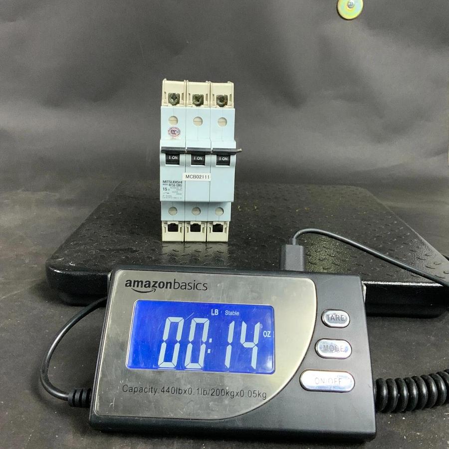 Used MITSUBISHI NF50-SMU3P15A CIRCUIT BREAKER ($30 OBO)