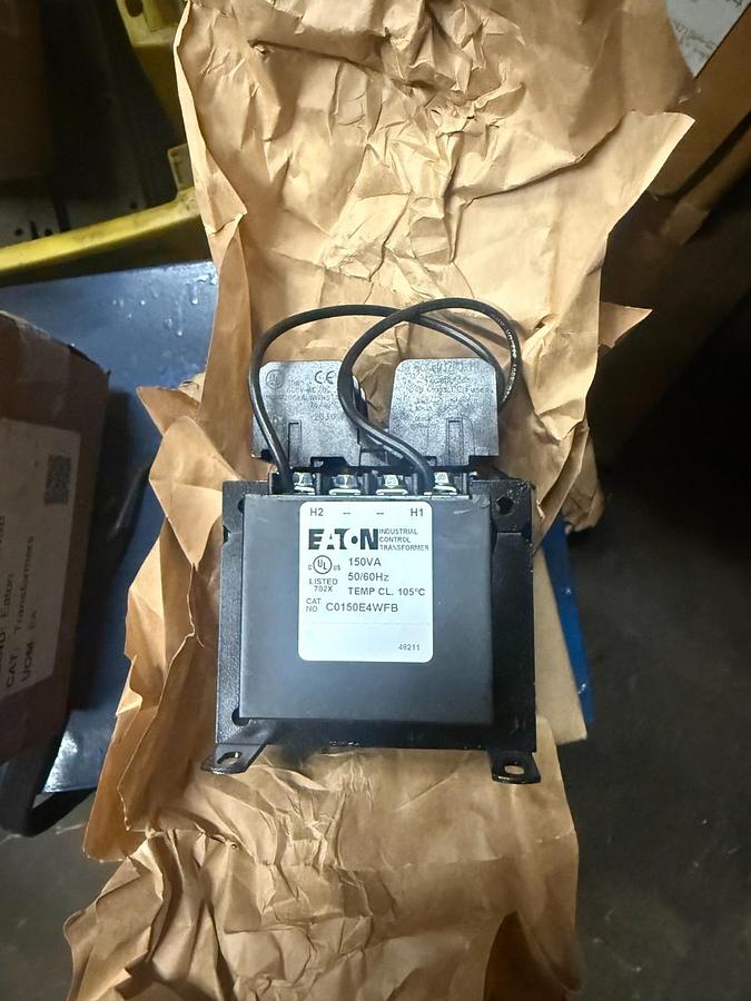Used EATON C0150E4WFB CONTROL TRANSFORMER